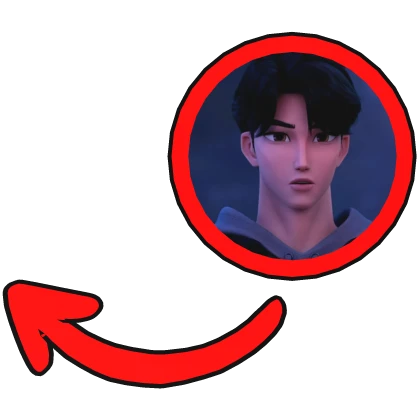 jinu k-pop demon hunters red pointing meme circle