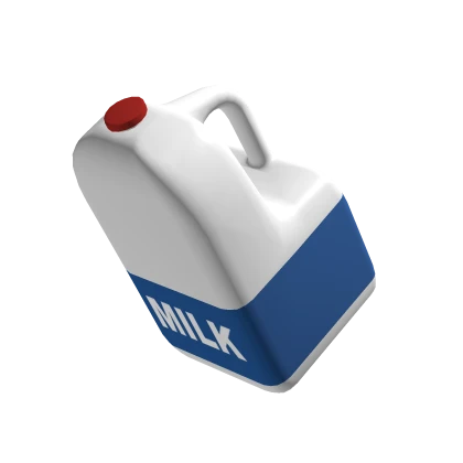 A gallon of Milk jerry can Chug Meme (Shiny)