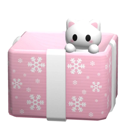 Pink Christmas Gift Suit w/ Kitty (Waist)