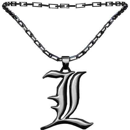 Death Note L 3.0 Necklace (PBR)