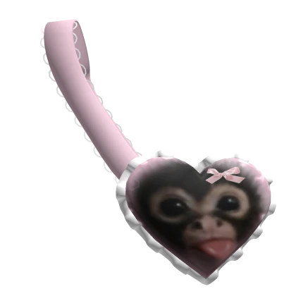 silly MONKEY cute crossbody ruffle bag