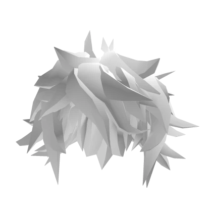 White Furry Wolf Cut