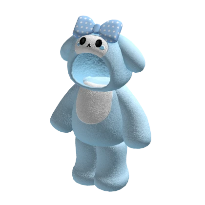 Kawaii Blue Bunny Onesie