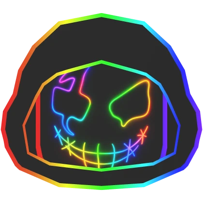 Rainbow Cartoony Hood