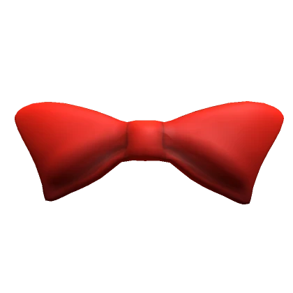 Red Big Bow Tie