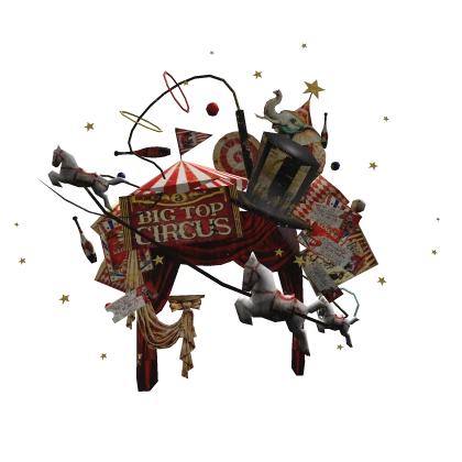 Circus/Carnival Props Headpiece