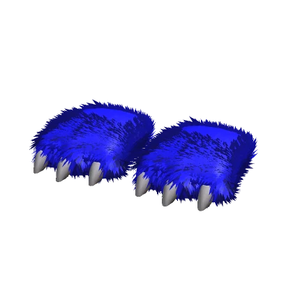 Monster slippers [Blue]