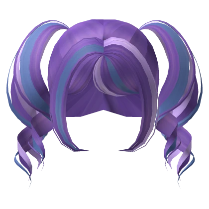꒰ ♡ ꒱ [FREE] Shinning Rarity Curly Twin Ponytails