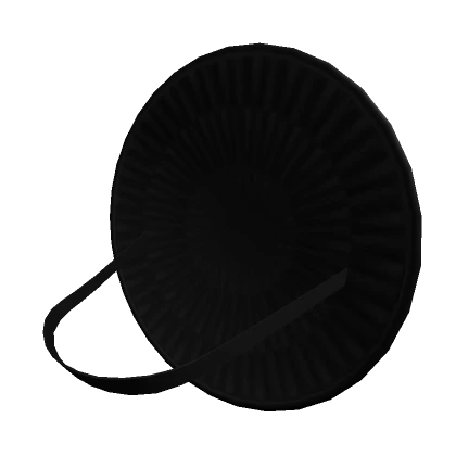 (Rested) Black Samurai Hat