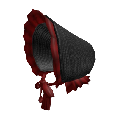 1850 Victorian Straw Cottage Style Bonnet