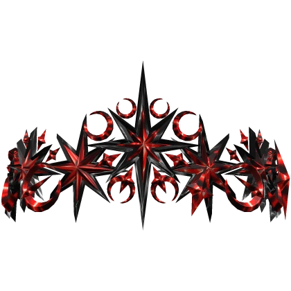 Red Lunar Star Crown
