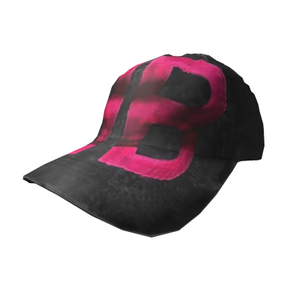 Pink BB Sprayed Cap