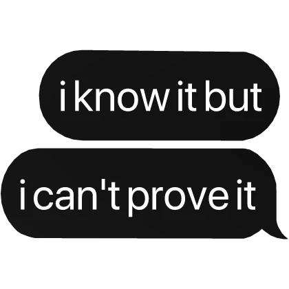 i know it but i can't prove it james doakes text