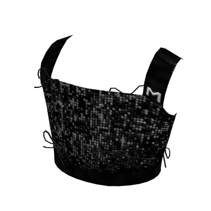 Disco Bow Top in Black