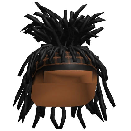 𝒚 Half Up Half Down Dreadlocks (Black)