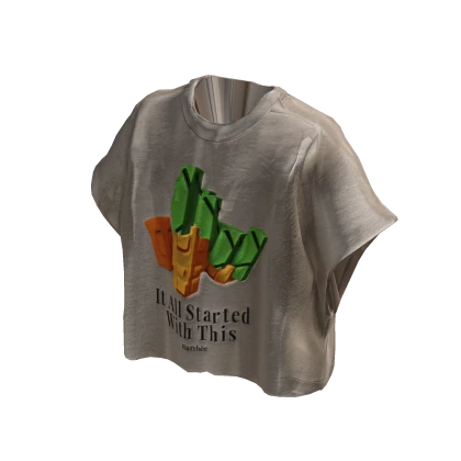 MARCHÉE - Carrot Oversized Sleeveless T-Shirt