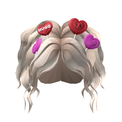 HUGO x Lovespun Heart Hairstyle