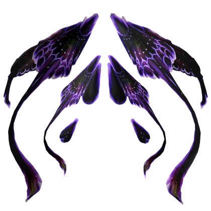 Purple Night Moth Fairy Wings