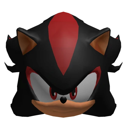 ⚫ Shadow the Hedgehog Iconic Black Sonic Head