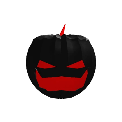 Red Halloween Pumpkin