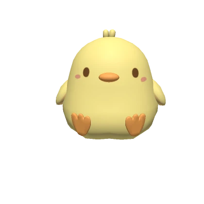 Baby Chick  - Kawaii Anime Companion for Hair 