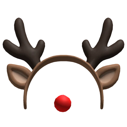 Christmas Rudolph Headband