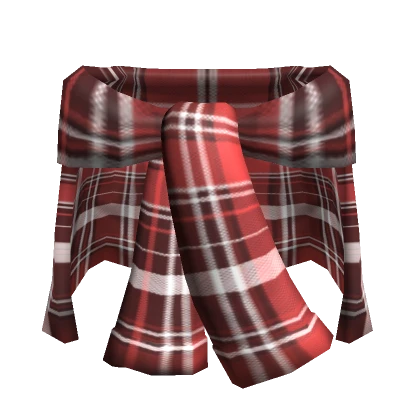 Tied Waist Flannel in Red (3.0)