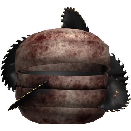 Bloody Goth Saw Bandage Head Wrap Used