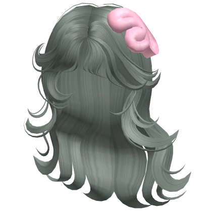 ♡ halloween zombie hair with brain (dark green)