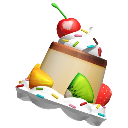 Pudding Harajuku Hat Topper