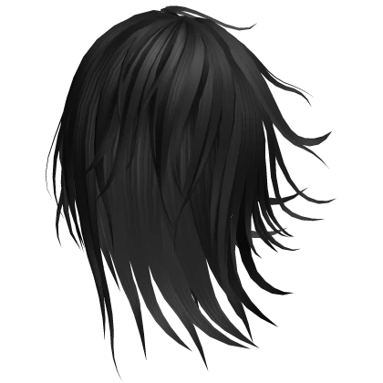 Windy Vkei Long Hair (Black)