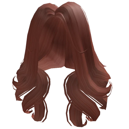 Cutesy Voluminous Wavy Hair - Ginger