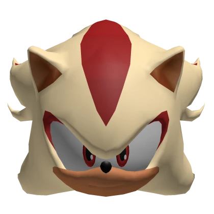 🌟 Super Shadow the Hedgehog Charged Sonic Head