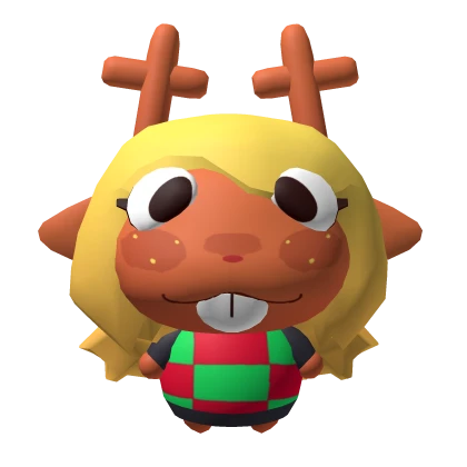 (Deltarune) Silly Noelle Shoulder Pal