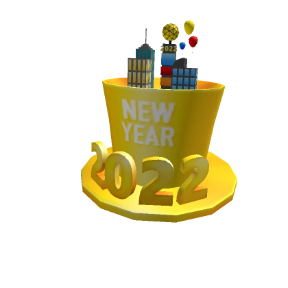 2022 New Year Top Hat