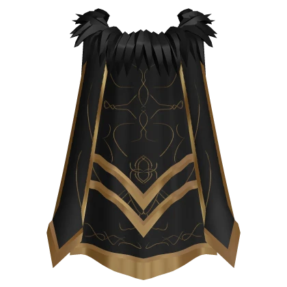 PBR Black and Gold Cape