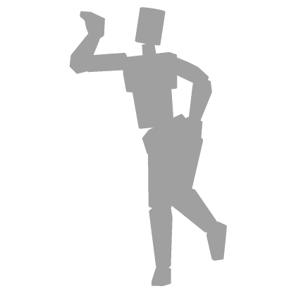 Gyaru Gaze Profile Pose