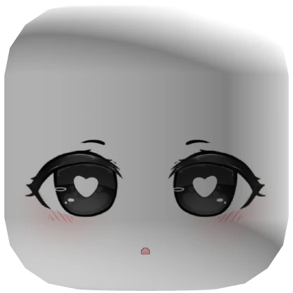 Kawaii Heart Doll Face Mask