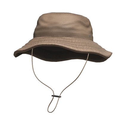 fishing hat brown