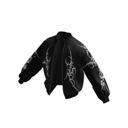 Black Cyber Sigil Jacket