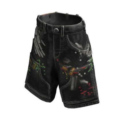 ardor* - painters shorts (black)