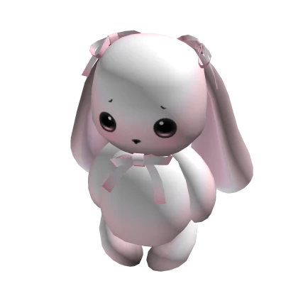 Cutesy Kawaii Coquette Bunny Plushie Handheld