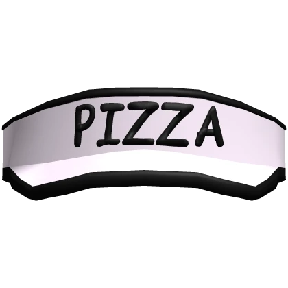 Elliot's Pizza Delivery Visor [FORSAKEN] \ White