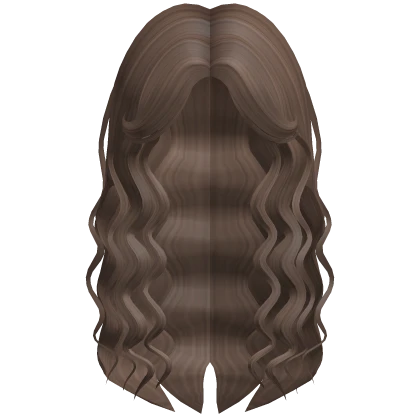 Wispy Wavy Long Hair (Brown)