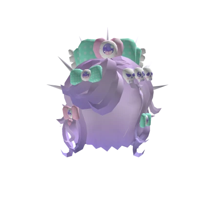 Pastel Goth Decora Hair