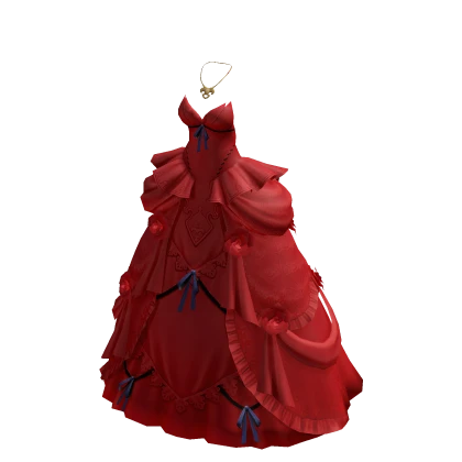 ✨Stunning Fairytale Royal Princess Ball Gown-Red