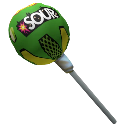 Chupa Chups Sour Lollipop Back Bling 