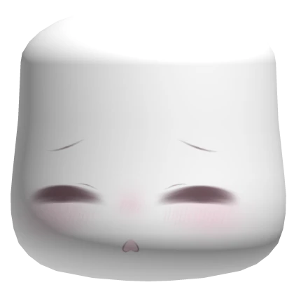 ♡ Cute Anime Chibi Sleepy Face Mask