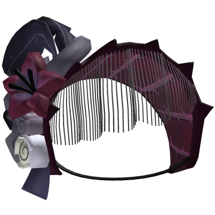 White Lily Cookie’s Veil of Mourning Veil