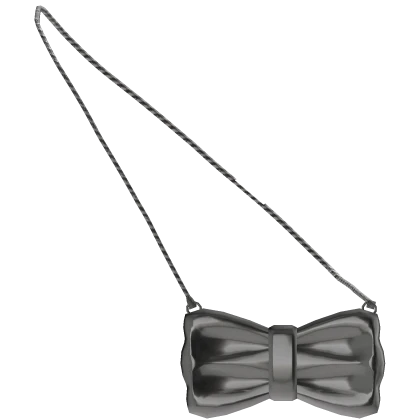 Silver Bow Purse